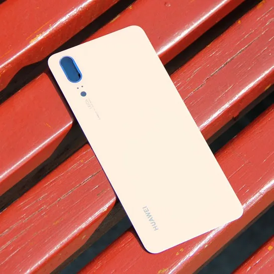 Gold Pink huawei, задняя батарея, стеклянная крышка, корпус двери для huawei P20 EML-AL00, 5,8 дюйма, задняя крышка, стеклянный чехол - Цвет: Gold Pink