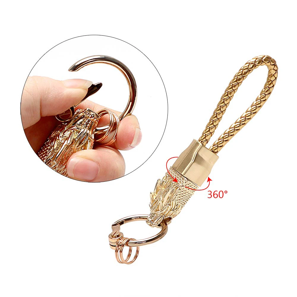 FORAUTO кожаный шнур автомобильные Брелки Подвеска интерьерные аксессуары