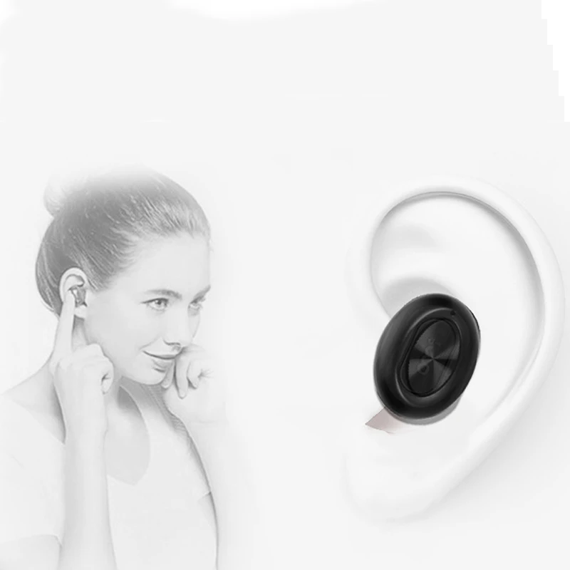Мини Беспроводная гарнитура с шумоподавлением наушники бизнес Bluetooth микрофоном