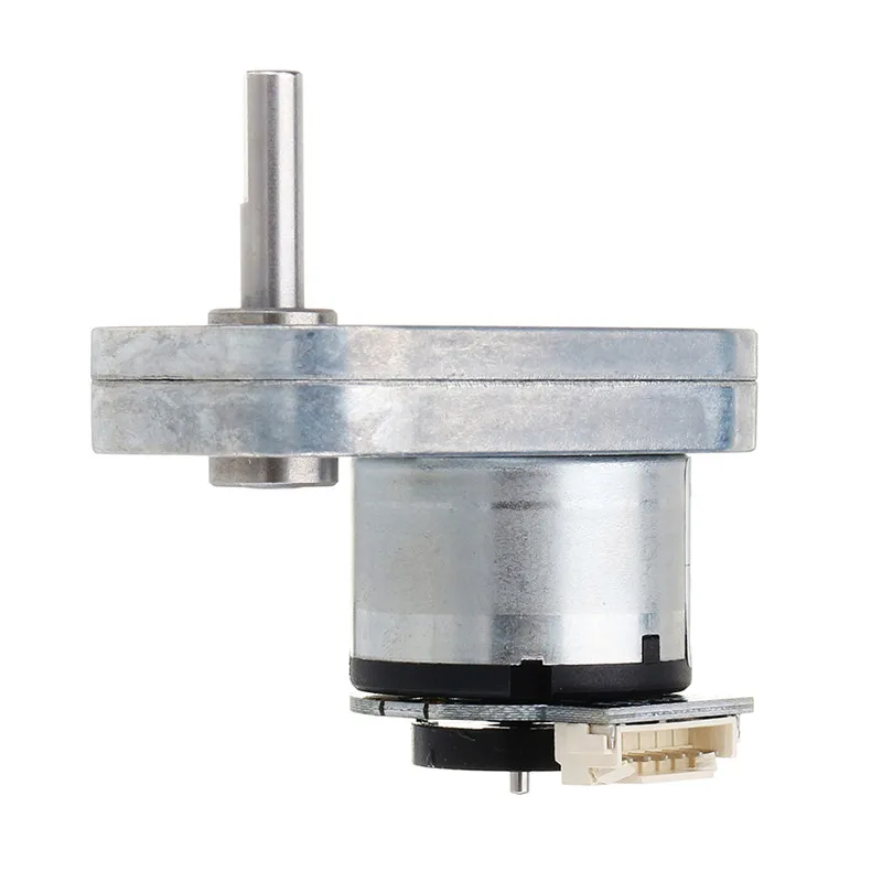 Фото GM3865 520 DC 12V 240rpm кодировщик мотор L тип редуктор с высокой точностью и GM3865 520 DC 12V 240rpm кодировщик мотор L тип редуктор с высокой точностью и