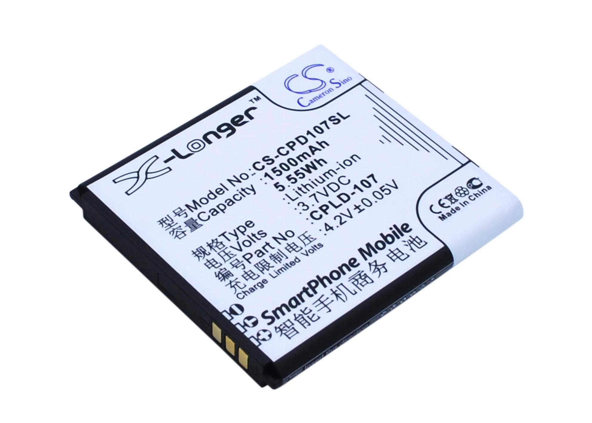 Аккумулятор Cameron Sino 1500 мАч для Coolpad 5108 5109 5211 |Аккумуляторы мобильных телефонов| |