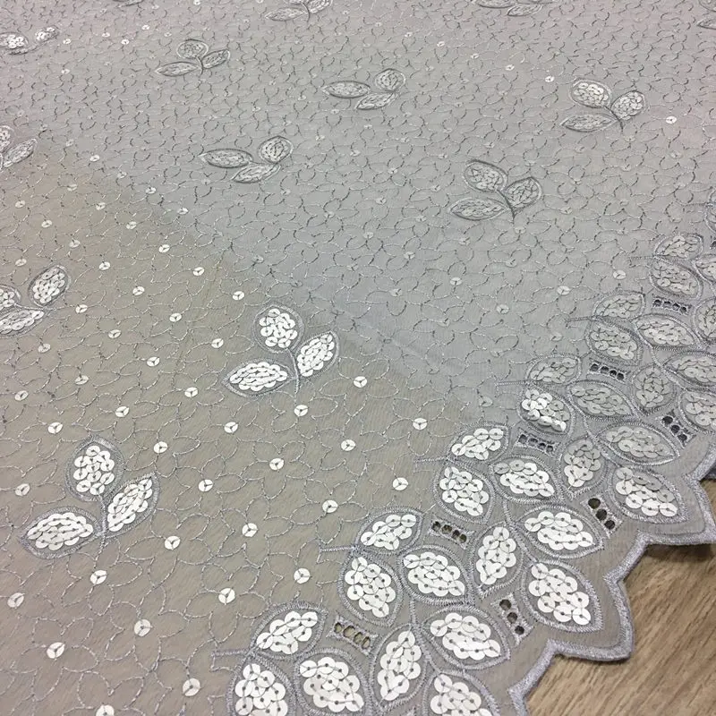 Распродажа белое кружевное платье из органзы в африканском стиле с пайетками 018