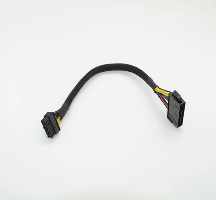 PC ATX 24Pin to 14Pin Power Supply Cable Cord 24p 14p 18AWG Wire for Lenovo Q77 B75 A75 Q75 H81 Motherboard F19808 | Компьютеры и офис