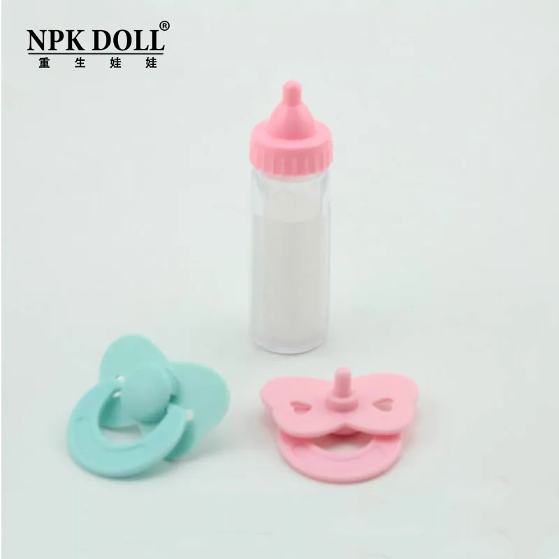 Куклы младенца Бутылочку Магия Манекен Соски Набор Исчезает Молоко Комплект