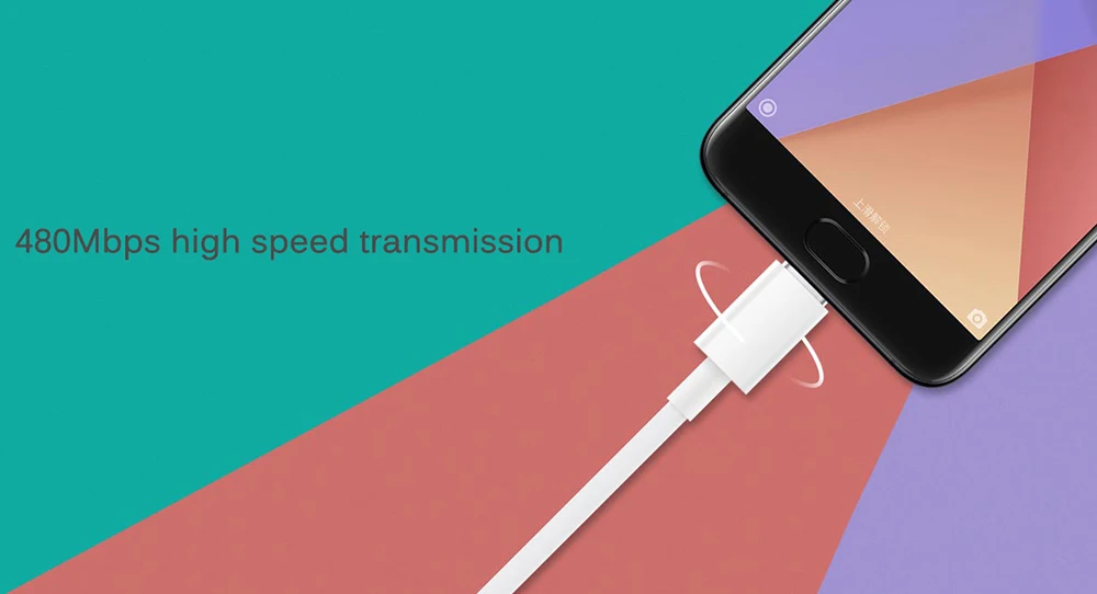 Xiaomi USB-C-USB-C кабель для передачи данных с поддержкой 5А ток 480 Мбит/с Высокоскоростная передача 150 см Длина Xiomi кабель для передачи данных