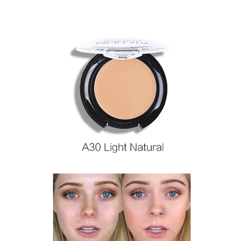 A30 Concealer SACE LADY натуральный тональный крем для лица матовый контроль масла прессованный полупрозрачный отбеливающий консилер макияж TSLM1 - Цвет: A30 Concealer