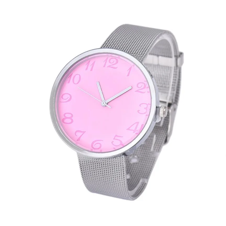 

Timezone#302 Classic Women's Quartz Analog Stainless Steel Silver Wrist Watch Dress Women Watch Clock