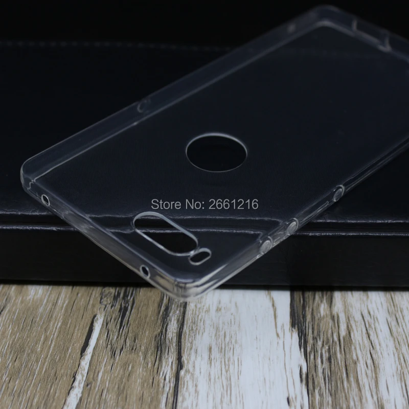 Для Smartisan Nut R1 6 17 &quotУльтратонкий Мягкий ТПУ силиконовый гель прозрачный защитный