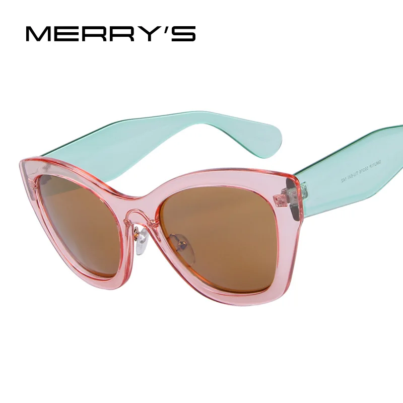 Бренд MERRY'S Butterfly очки модные солнцезащитные очки женские солнцезащитные очки «кошачий глаз» высокое качество Oculos UV400