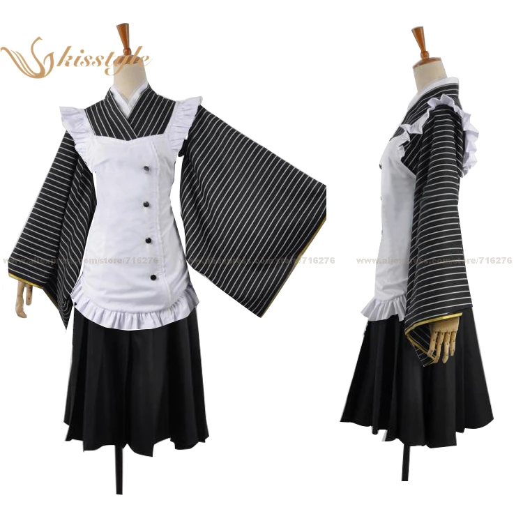 Kisstyle Fashion Love Live! Umi Sonoda слуга одежда Униформа горничной косплей костюм