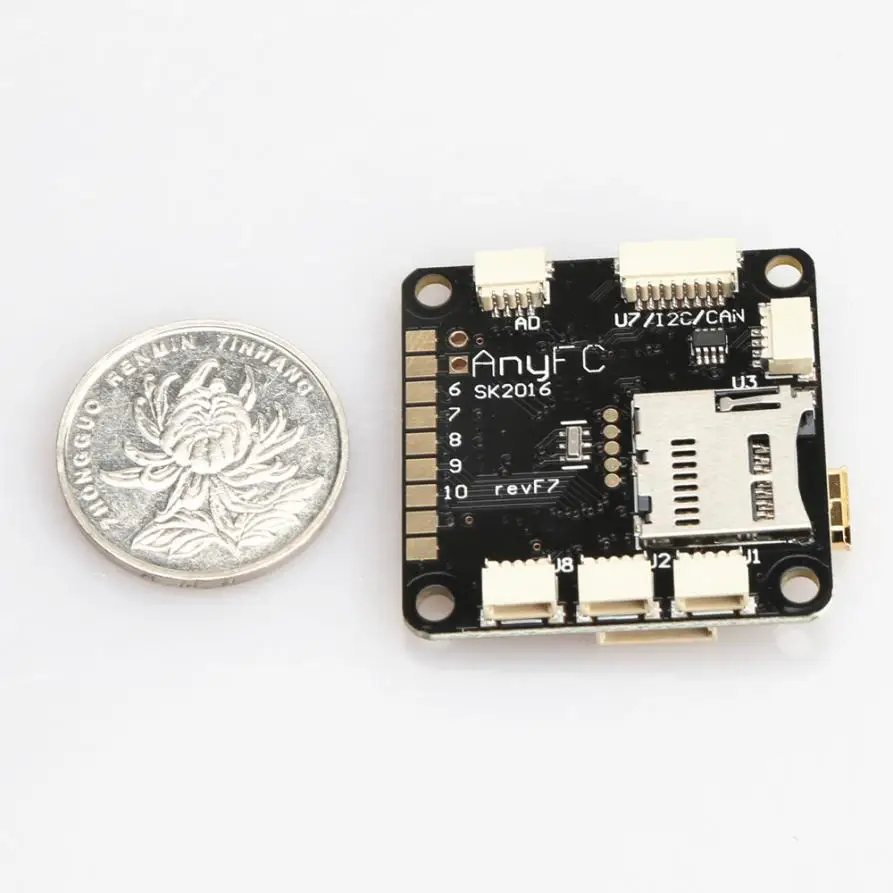 Полетный контроллер STM32F745 MPU6000 F7 30.5X30.5mm поддержка Betaflight для радиоуправляемого