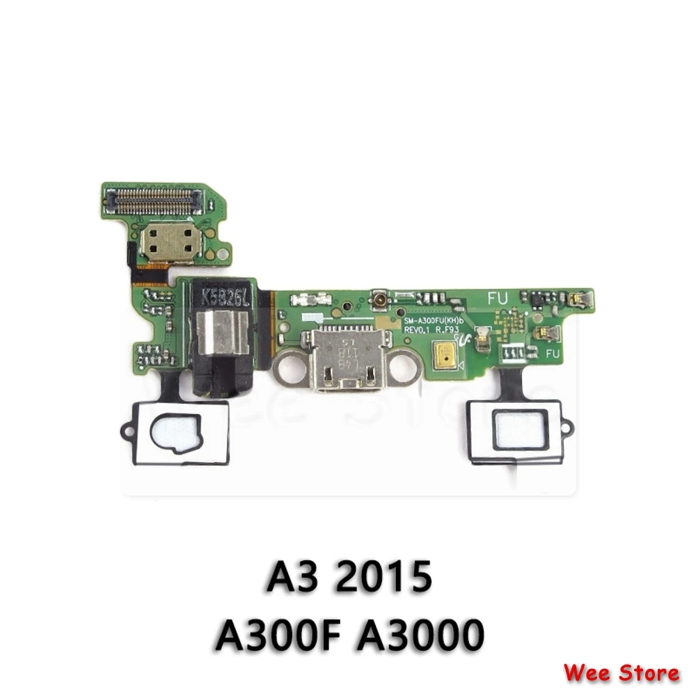 Для Samsung Galaxy A3 A5 A7 2015 2016 A310f A510f A710f оригинальный USB порт для зарядки печатная плата