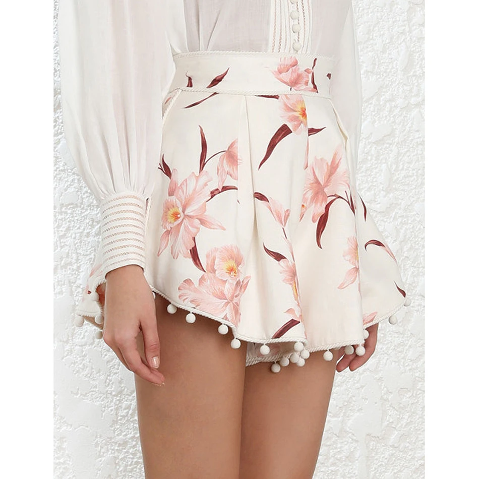 Женские облегающие брюки Liser белые с v-образным вырезом и пуговицами новинка