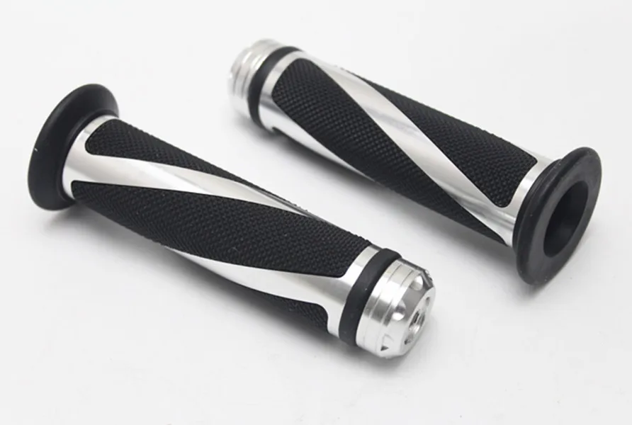 1 pair Universal 7/8'' inch 22mm motobike moto BAR END WEIGHT motorcycle Aluminium Grip handlebar Rubber BIKE GEL HAND grips |