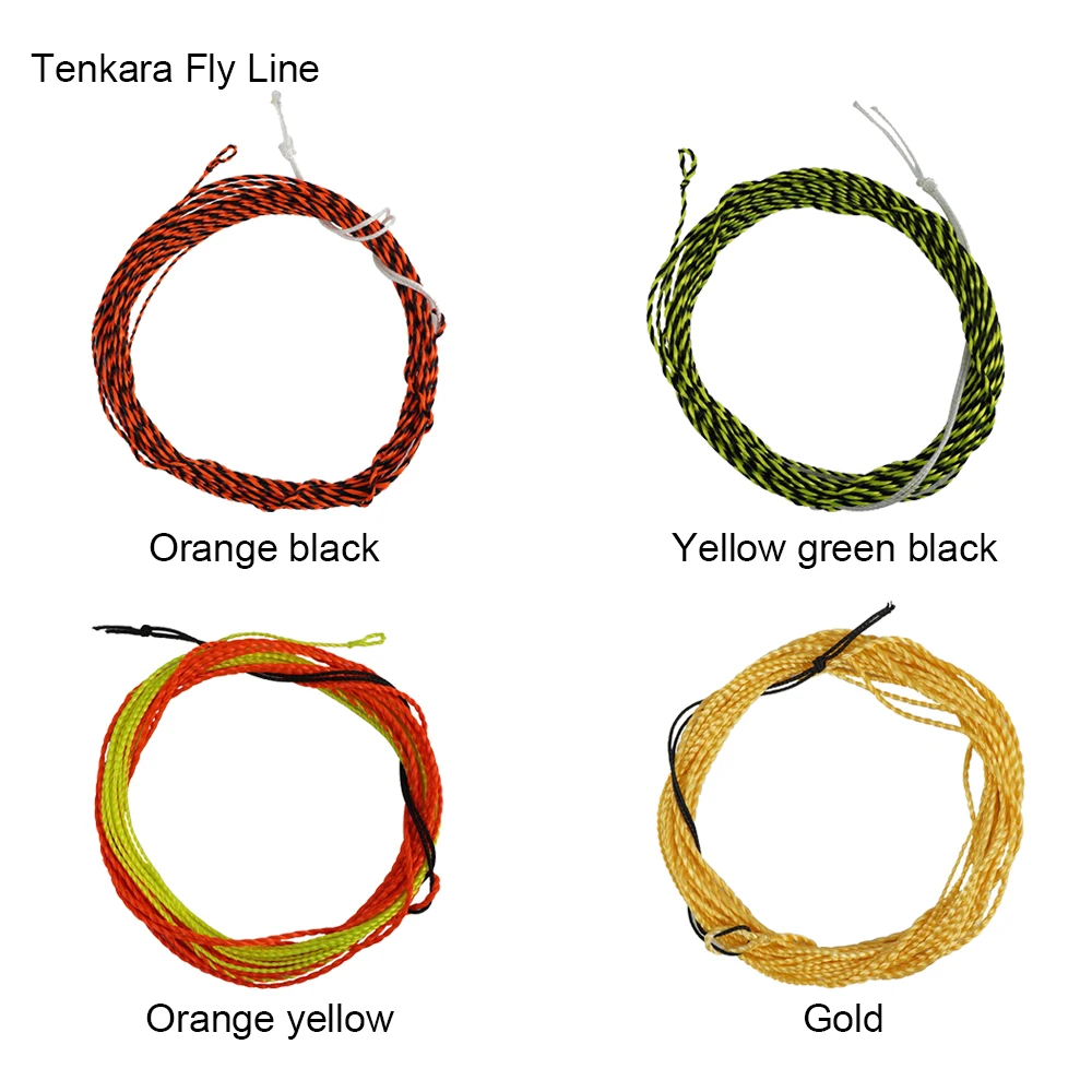 Коническая пушистая рыболовная леска Aventik Tenkara для ловли нахлыстом 12 футов/13