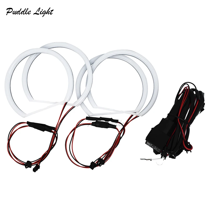 4 шт. автомобильные ангельские глазки светодиодное кольцо с ореолом хлопковые