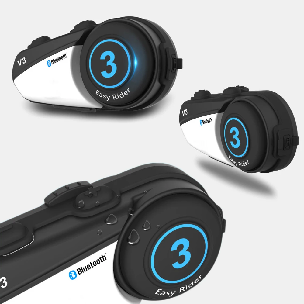 BT Bluetooth Motorcycle Helmet Interphone Intercom Headset Riders V3 3.0 | Автомобили и мотоциклы