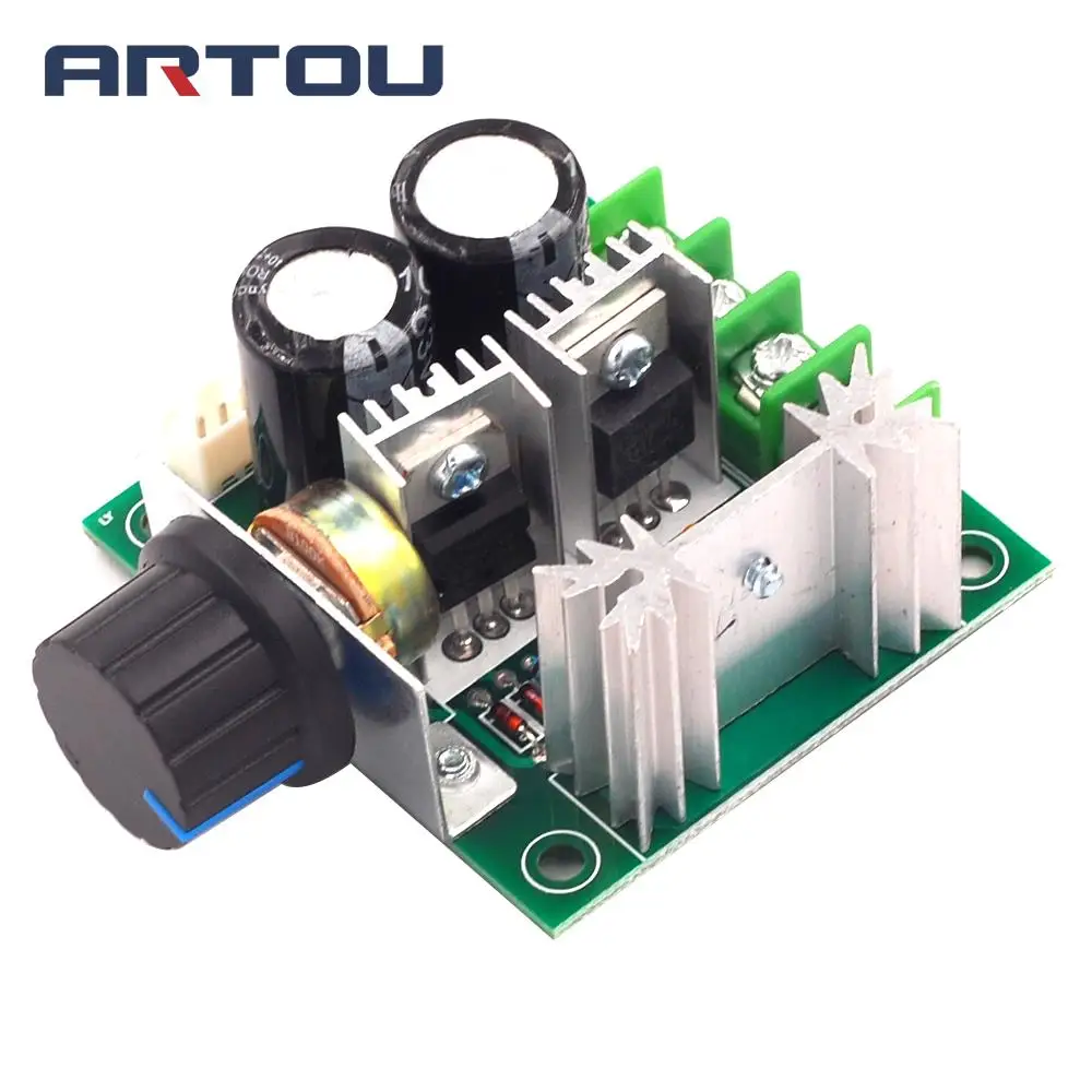 DC 12V 24V 30V 40V 13KHZ режимы авто PWM регулятор скорости двигателя переключатель