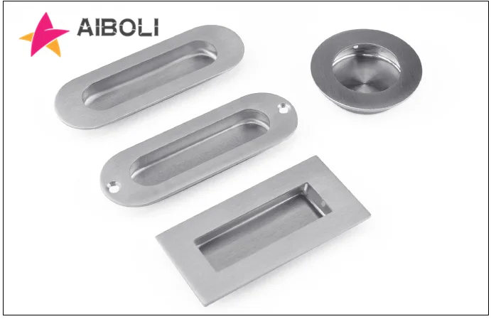AIBOLI нержавеющие стальные ручки и ручки для шкафа, скрытые ручки для ящиков, дверные ручки для межкомнатных дверей, ручки для мебели