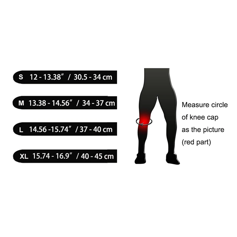 Бандаж для поддержки колена и компрессии тяжелой атлетики Powerlifting & CrossFit
