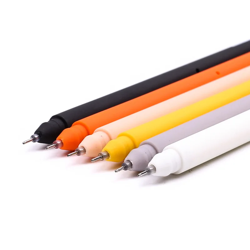 Мультипликационная гелевая ручка с милыми животными ручки для лисы собаки кота 0