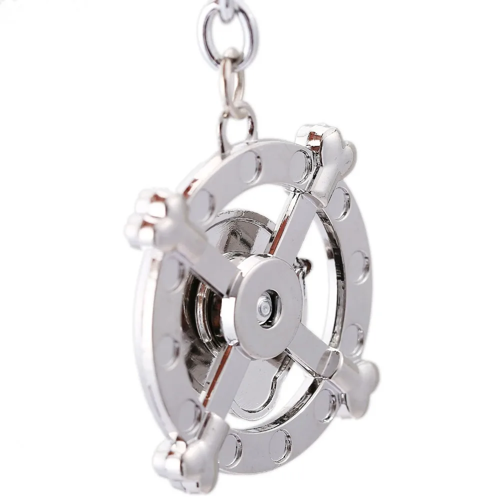 MS Jewelry цельный брелок вращающийся Luffy Брелок держатель подарок Chaveiro