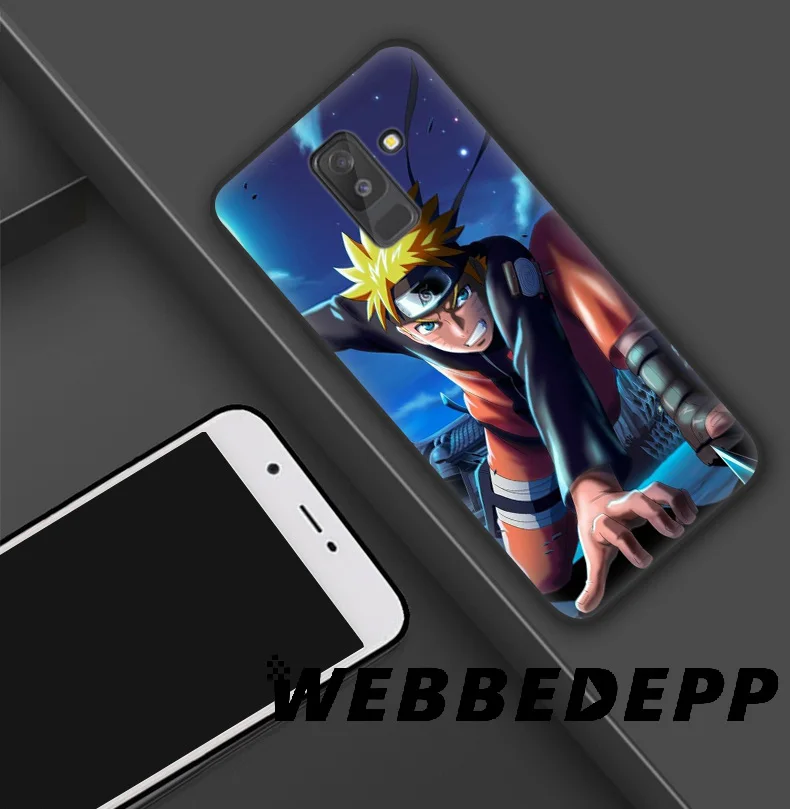 WEBBEDEPP Naruto Anime Soft Silicone Case for Samsung Galaxy A9 A8 A7 A6 Plus 2018 A5 A3 2017 2016 Note 9 8 |