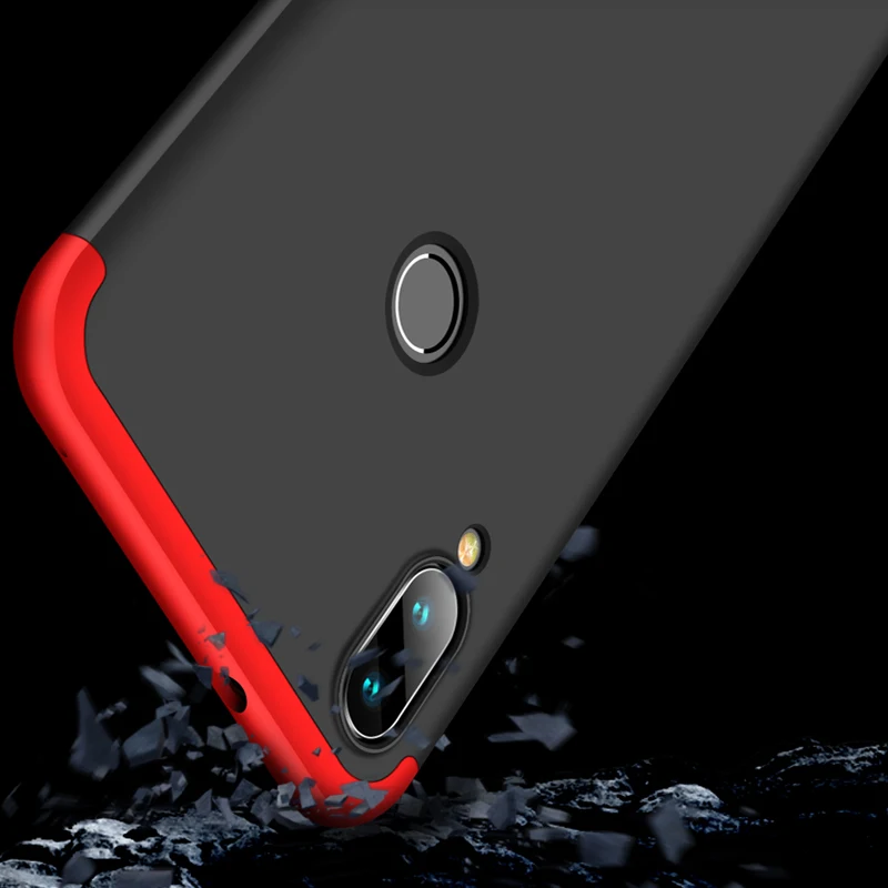 Redmi Note 7 Чехол для Xiaomi чехол 360 полная защита противоударные чехлы телефонов Xiomi Coque