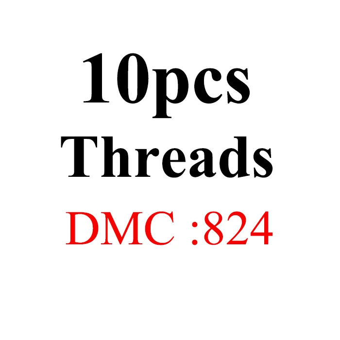 1.2m10pcs-DMC824 Золотые панно, DMC819-892 многоцветные 10 шт./лот длина 1,2 м нитки для вышивки крестиком хлопковое шитье, моток пряжи нить для вышивки наборы нитей - Цвет: 1.2m10pcs-DMC824