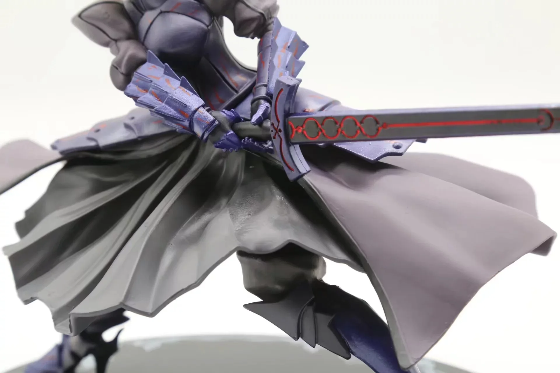 20 см Новые аниме Fate/stay Night нулевой изменить черный сабля модель ПВХ Коллекция
