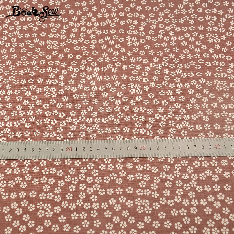 Хлопчатобумажная льняная ткань для шитья Tissu скатертей подушки штор Zakka Booksew