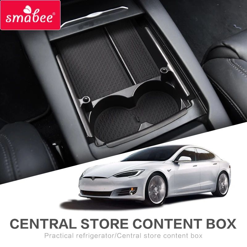 Автомобильный центральный подлокотник smabee для Tesla MODEL X S аксессуары интерьера