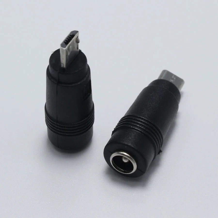 Адаптер питания постоянного тока 5 5x2 1 мм Мама-папа Micro USB 5P для V8 Android |