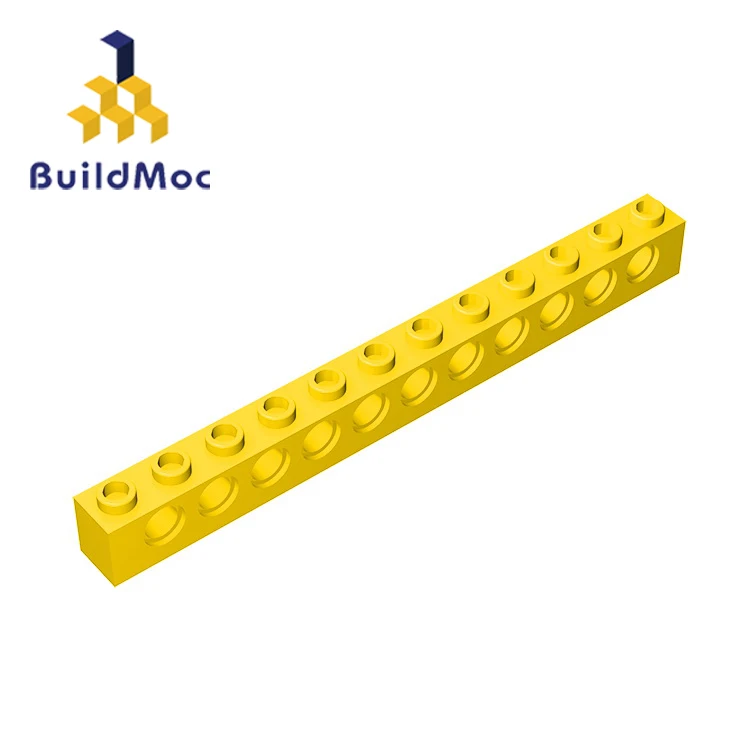 BuildMOC совместимые сборки частиц 3895 1x12для строительных блоков части DIY логотип