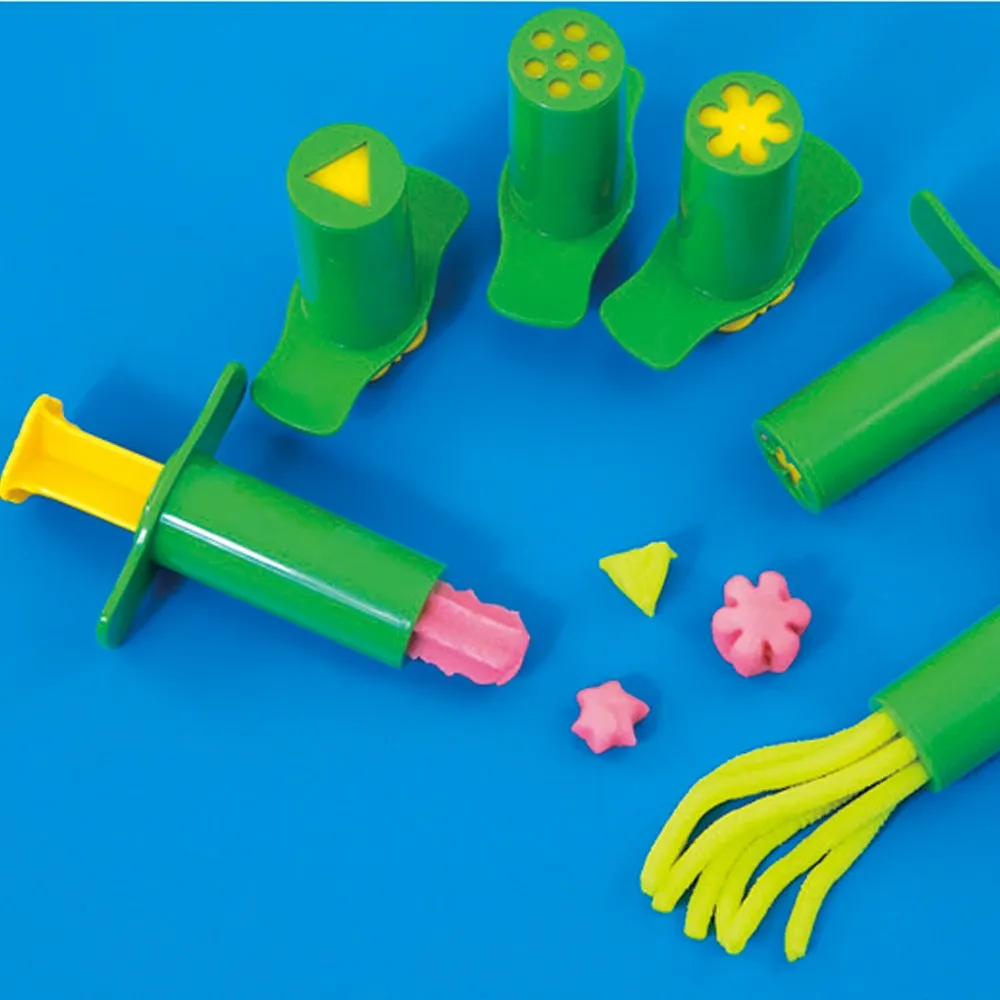 6 костюмов цветок/Лапша шприцы Playdough легкий Пластилин инструмент формы