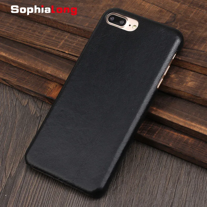 Чехол из натуральной кожи s для iPhone 6 S Plus 11 Pro Max чехол для iPhone X XS Max XR 7 Чехол SophiaLong Fundas Coque