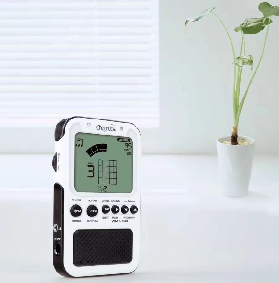 Cherub WMT 940 Настольный аккорд для гитары 372 акустические карты метроном тюнер