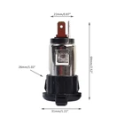 12V 120W Универсальная автомобильная Лодка Трактор прикуриватель розетка