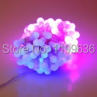 free shipping Bule Pink Colored 100-LED Xmas/Decoration String Lights(10-Meter/230V/110V AC) | Лампы и освещение