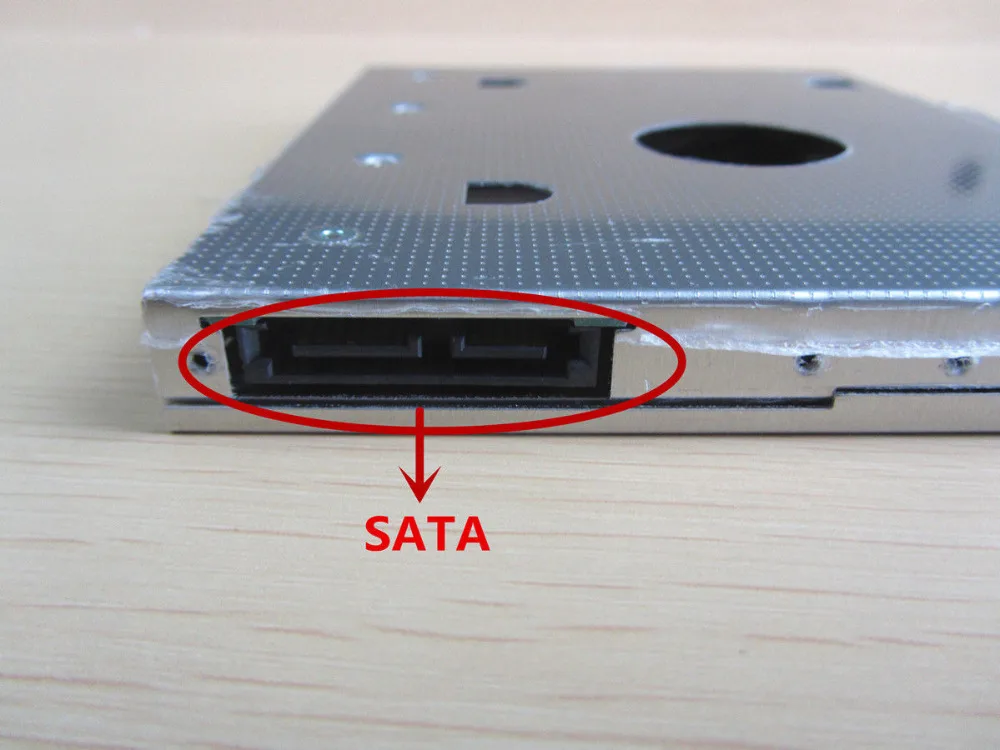 Новый 12 7 мм SATA 2nd SSD HDD Caddy WZSM для HP Pavilion DV6 dv6-6110 жесткий диск | Компьютеры и офис