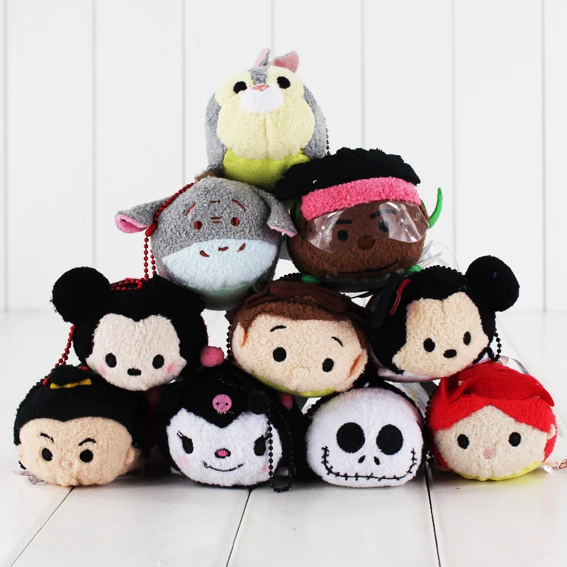 10 см кошка собака свинья тигр животные плюшевые игрушки|princess doll|tsum tsumtsum tsum mini plush |