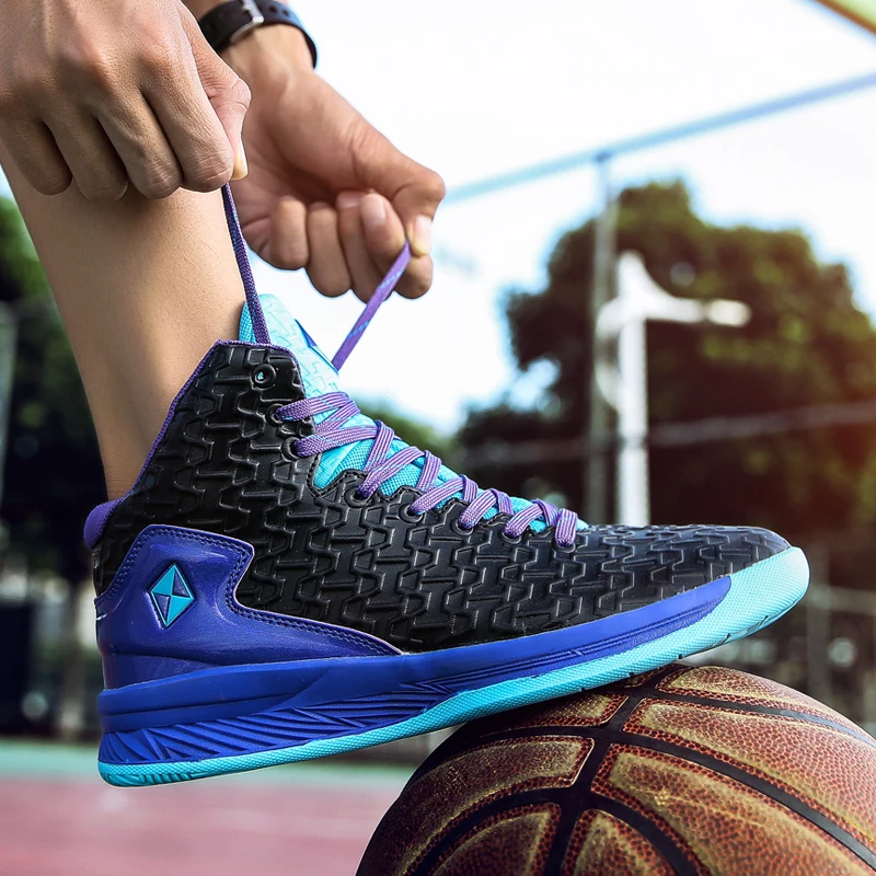 New Basketball Shoes for Men Comfortable Cushioning Athletic Women Outdoor Sport Hombres Zapatillas de baloncesto | Спорт и