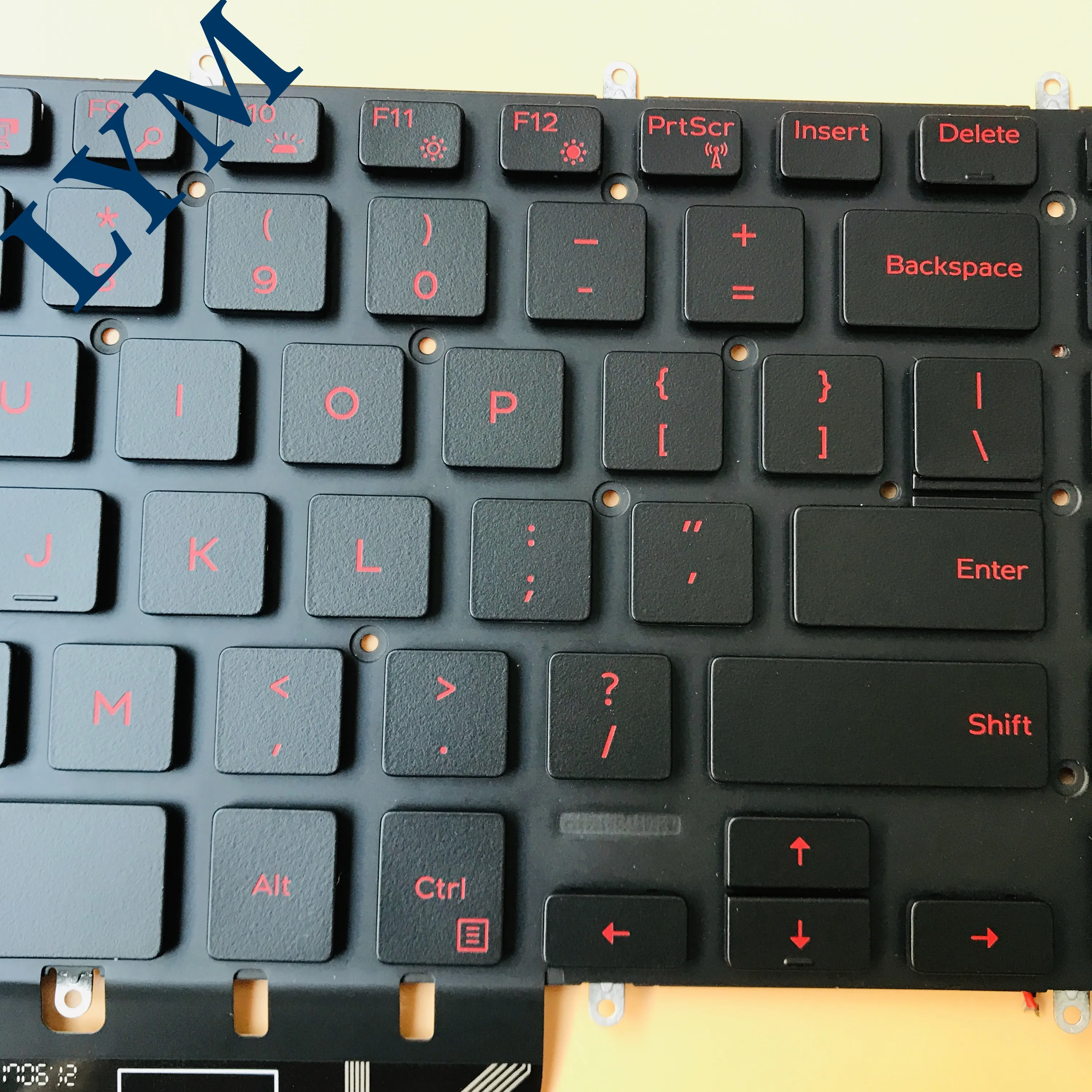 Новая Оригинальная клавиатура для ноутбука DELL GAMING G3 G5 G7 3579 3779 7577 7587 7566 7567 w/красная