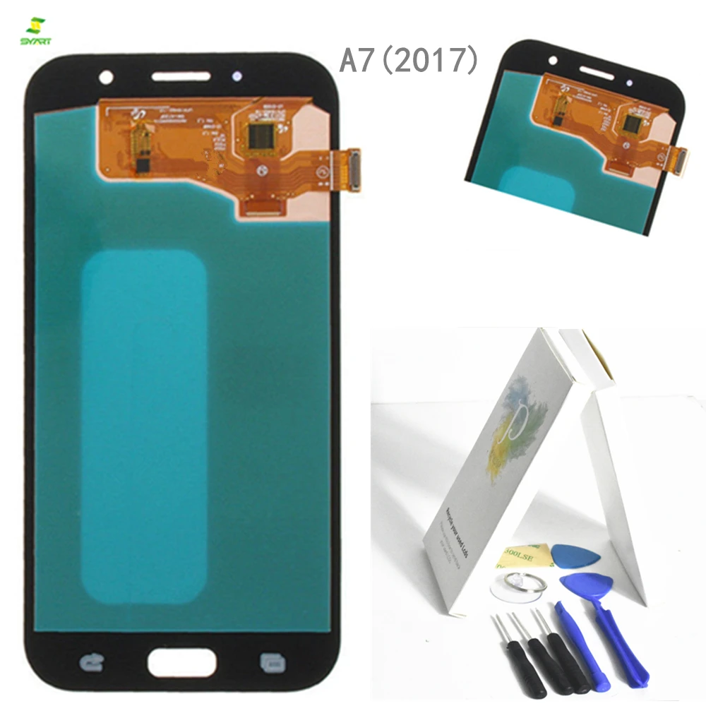 A7 2017 A720 для Samsung Galaxy A720F A720M A720Y ЖК-дисплей Экран Дисплей с Сенсорный экран