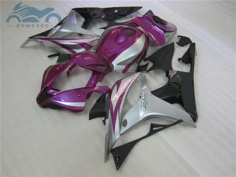 Фиолетовые Серебряные комплекты обтекателей для F5 CBR600 RR 2007 2008 комплект под