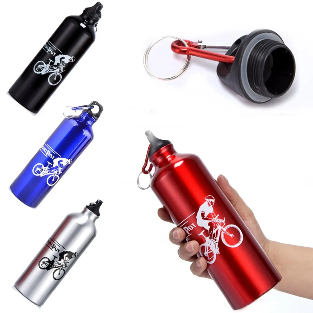 Спортивные бутылки для воды из алюминиевого сплава велосипедные велоспорта Agua