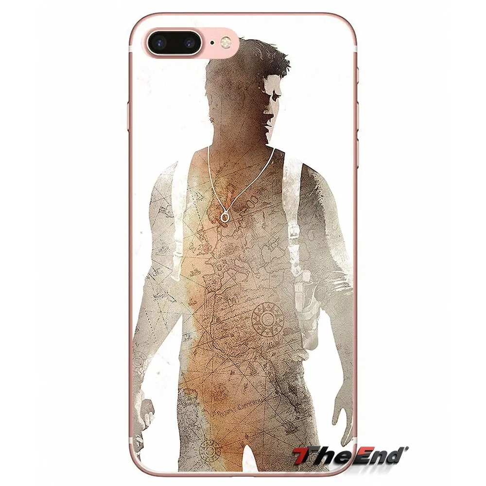 NECA Uncharted 4 A tief end NATHAN DRAKE для iPhone X 4S 5 5S 5C SE 6 6S 7 8 Plus Samsung Galaxy J1 J3 J5 J7 A3 A5 2016 2017|for iphone|galaxy