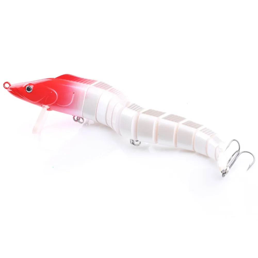 Искусственный воблер Воблер Vib Jerkbait 13 секций соединенный Eel Hairtail яркая рыба приманка жесткая медленная раковина Swimbait#287766