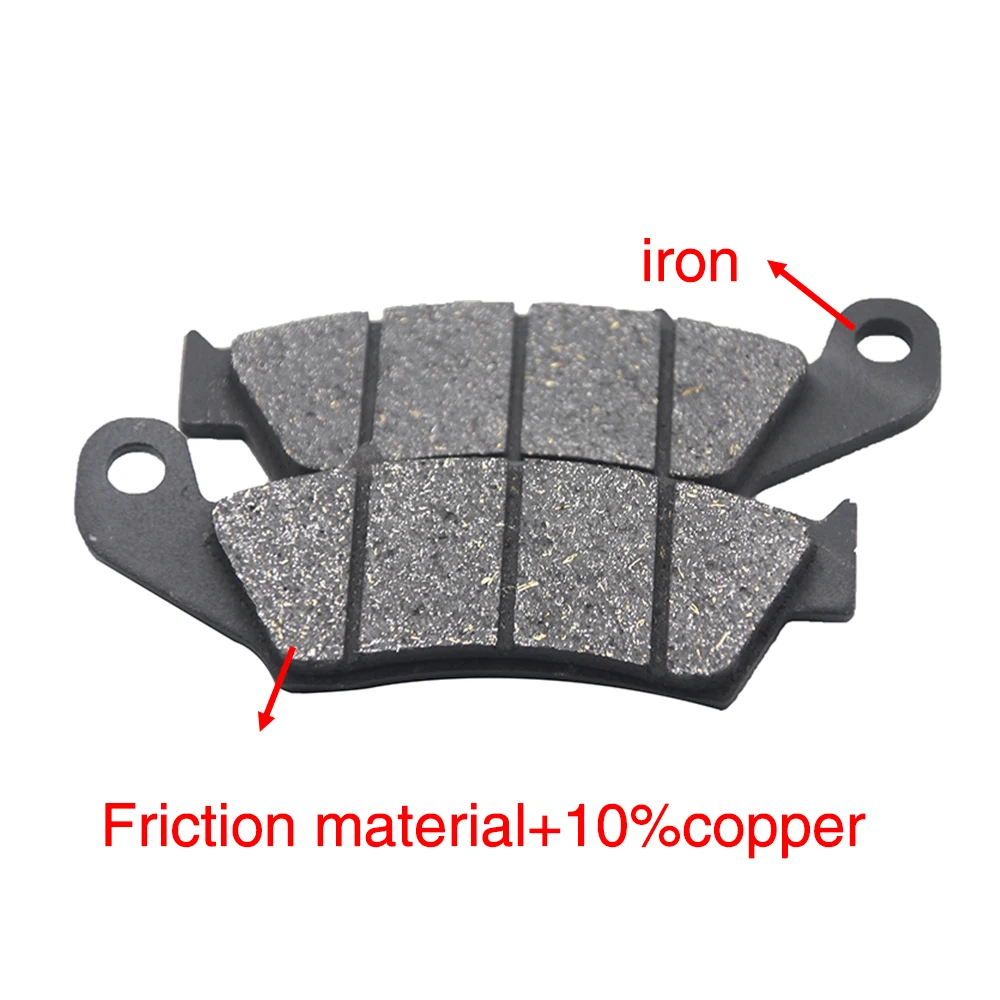 ZSDTRP мотоциклетные передние тормозные колодки для Yamaha CRF125 230 250 450/YZ125 400 450 Suzuki RM-Z250