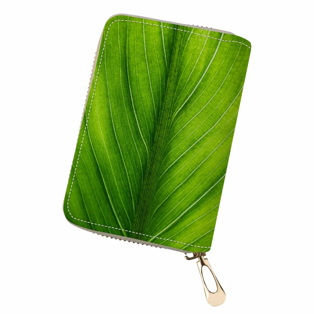 Noisydesigns 3D Pochette портативный паспортный ID держатель для карт цветок Перья павлина